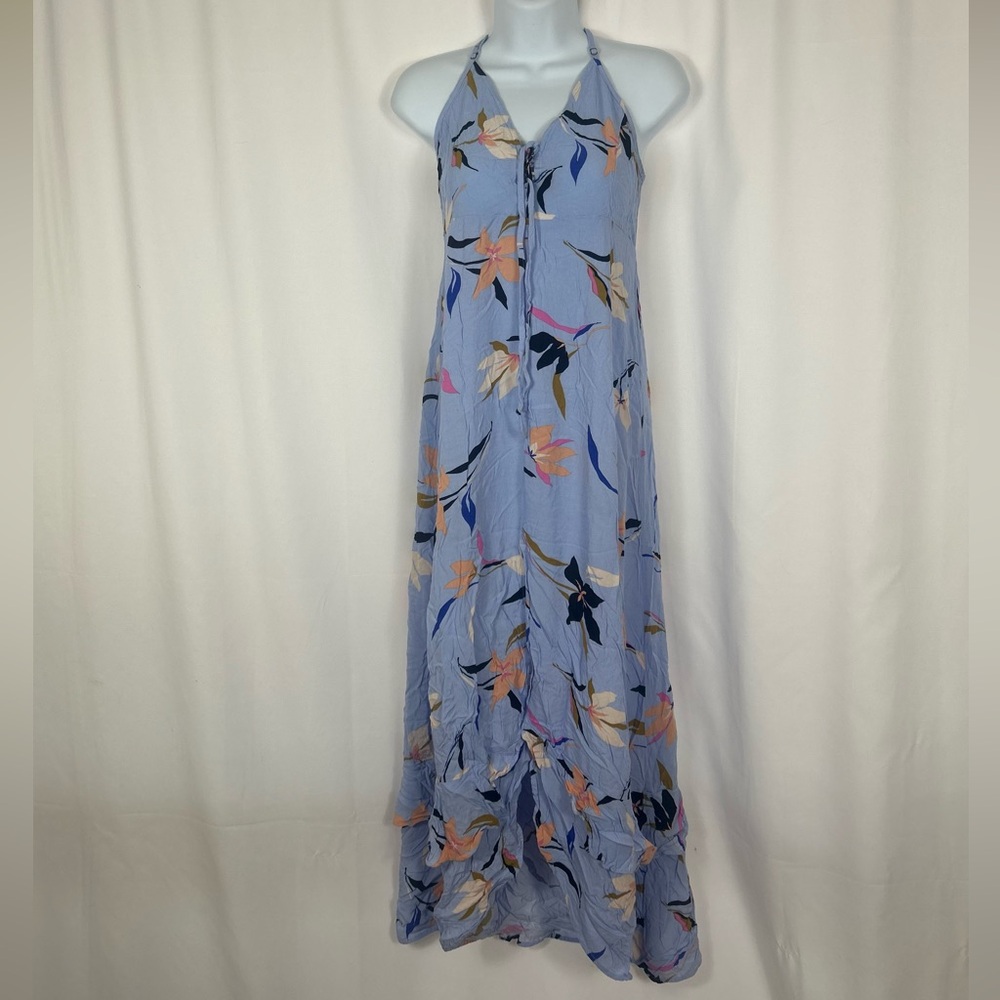 O'neill Adjustable Spaghetti Strap Maxi Dress M - image 1